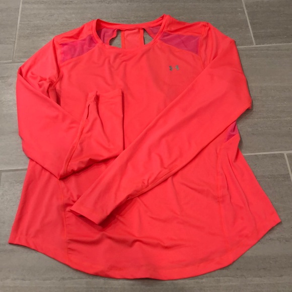 Under Armour Tops - Pink Under Armour Heat Gear shirt